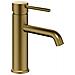 Miscelatore Monocomando Jazz Per Lavabo Installazione Rapida Acqua Calda Fredda *** Finitura- : Oro Matt Satinato - Foto miniatura 1