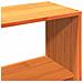 Letto Libreria senza Materasso Marrone Cera 140x200 cm in Pino - Foto miniatura 9