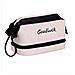 Elegante Beauty Case A Doppio Strato In Pu - Pronto Per Il Viaggio White - Foto miniatura 1