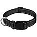 Tagme Collare Per Cani In Nylon Riflettente Con Fibbia A Sgancio Rapido Nero Xs - Foto miniatura 1