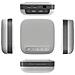 JCDS337-N replicatore di porte e docking station per laptop Cablato USB 3.2 Gen 2 (3.1 Gen 2) Type-C Grigio, Bianco - Foto miniatura 4