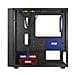 Case Mini Tower Blitz R27 No PSU Micro-ATX 3 Ventole FRGB Colore Nero - Foto miniatura 5