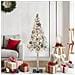 Albero di Natale con luci a strisce a LED Bianco 120 cm PE - Foto miniatura 2