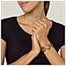 Bracciale In Oro Con Ciondoli In Zama Placcati Oro A Forma Di Luna - Foto miniatura 2