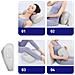 Massaggiatore Elettrico Grande Per Spalle E Collo Con Calore - Impastamento Shiatsu Per Sollievo Dal Dolore - Foto miniatura 4