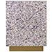 Sgabello In Legno E Capiz Grigio 35x35x45h Cm - Foto miniatura 2