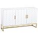 Credenza 3 Ante In Legno E Metallo 160x41,5x90h Cm - Foto miniatura 1