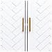 Credenza 3 Ante In Legno E Metallo 160x41,5x90h Cm - Foto miniatura 7