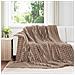 Coperte da Pile 6 pcs Cammello 240 x 220 cm Panno - Foto miniatura 2