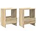 Scaffale per riviste 2 pcs Rovere Sonoma 35 x 30 x 45 cm - Foto miniatura 1