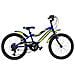Bici Bimbo Mtb Misura 20 Mountain Bike Bambino Modello Vortex Vx20cc 6v Con Cambio E Parafanghi - 28 Blu Verde Fluo Nero - Foto miniatura 1