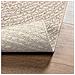 Tappeto ZIZUR Crema 240x240 cm Aspetto Iuta Interni ed Esterni - Foto miniatura 7