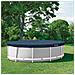 Copertura per piscina Ø366 x 20 cm Rotondo PVC e PET - Foto miniatura 2