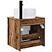 Mobile lavabo da parete Legno antico 49 x 44,5 x 66 cm - Foto miniatura 3
