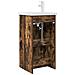 Mobile da bagno con lavabo Rovere Fumo 42 x 40 x 84,5 cm - Foto miniatura 5