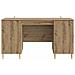 Scrivania Rovere Artigianale Legno ingegnerizzato - Foto miniatura 3