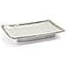 63831 - Piatto da portata rettangolare in melamina, senza BPA, 21,7x13,6x3,1 cm - Foto miniatura 1