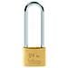 Lucchetto Ad Arco In Ottone Mm. 30 Al32 - Foto miniatura 2