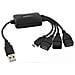Hub Con Cavi 4 Porte Usb 2.0 Ea158 - Foto miniatura 1