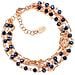 Bracciale In Argento 925 - Collezione Rosari - Colore Rosè - Misura Unica - Foto miniatura 1