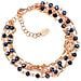 Bracciale In Argento 925 - Collezione Rosari - Colore Rosè - Misura Unica - Foto miniatura 2