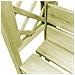 Pergola con Panca e Tetto in Legno di Pino Impregnato - Foto miniatura 3