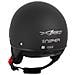 Casco Jet Scooter Moto Omologato Ece 22 Visiera Parasole Nero Opaco S - Foto miniatura 3
