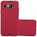 Custodia Compatibile Con Nokia Lumia 950 Xl In Frosty Rosso - Hard Case Coperchio Protettivo In Frosted Look Contro I Graffi E Gli Urti - Foto miniatura 4