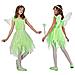 -10734 - Costume Dà Fata 7-9, Bambina, 10734, Colore: Verde, Dà 7-9 Anni - Foto miniatura 1
