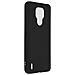 Cover Motorola Moto E7 Protezione Silicone Morbido Anti-graffio - Nero Opaco - Foto miniatura 5
