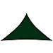Parasole a Vela Oxford Triangolare 3x3x4,24 m Verde Scuro - Foto miniatura 1