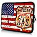 Laptop Design Sleeve 15.6" Stars and Stripes 15.6" Custodia a tasca Multi - Foto miniatura 1