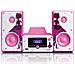 MC-020 Home audio mini system 10W Pink, White - Home Audio Sets (Home audio mini system, Pink, White, Image, 10 W, FM, PLL, Blue)  - Foto miniatura 3
