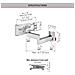 7"" - 12"" Supporto Da Parete E Mobile Full Motion Per Tablet T54 Bianco - Foto miniatura 11