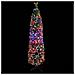 Albero Natale Artificiale Sottile Supporto 150 cm Fibra Ottica - Foto miniatura 4