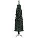 Albero Natale Artificiale Sottile Supporto 150 cm Fibra Ottica - Foto miniatura 6