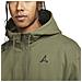 Felpa Da Uomo Con Cappuccio E Full Zip Essentials Verde Taglia Xs Cod Da9810-222 - Foto miniatura 3