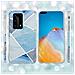 Custodia Compatibile Con Huawei P40 Pro In Marmo Grigio Bianco Blu No. 2 - Coperchio Protettivo In Silicone Tpu Con Motivo A Mosaico - Foto miniatura 6
