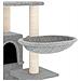 Albero Per Gatti Con Tiragraffi In Sisal Grigio Chiaro 175 Cm - Foto miniatura 5