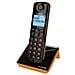 S280 Solo Cordless Dect Con Vivavoce 3 Tasti Chiamata Rapida Black /orange - Foto miniatura 1