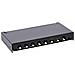 Patch Panel Cat. 6a 0,5u 8 Vie, Montaggio Su Tavolo /parete Nero Ral9005 - Foto miniatura 2