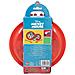 Disney Set Pappa 5 Pezzi Rosso E Blu In Plastica Topolino Mickey Mouse Piatti Bicchiere Posate - Foto miniatura 3