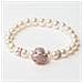 Bracciale Donna Jla-br-owl-2-wh Bianco Argento Puro 16 Mm Rosa - Foto miniatura 1