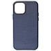 Cover In Pelle Per Iphone 12 Mini, Blu - Foto miniatura 1