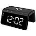 Wcc01bk 2in1 Large Digit Alarm Clock With 10w Wireless Charger & Rgb Color Lamp Black - Foto miniatura 5