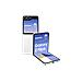 Galaxy Z Flip6 5G 256GB 12GB Ram Display 6.7" Doppia SIM Android 14 USB tipo-C 4000 mAh Bianco Europa - Foto miniatura 1