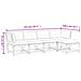 Set Divani Giardino 5pz con Cuscini Bianco Legno Massello Pino - Foto miniatura 2