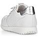 Leisure Trainers White Sneakers Pelle Scarpe Donna Bianco Eu 38, D3100-80 - Foto miniatura 3