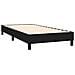 Letto a Molle con Materasso e LED Nero 90x200 cm in Tessuto - Foto miniatura 6