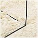Tappeto Shaggy a Pelo Lungo NAVARRA Crema 200x200 cm poliestere - Foto miniatura 5